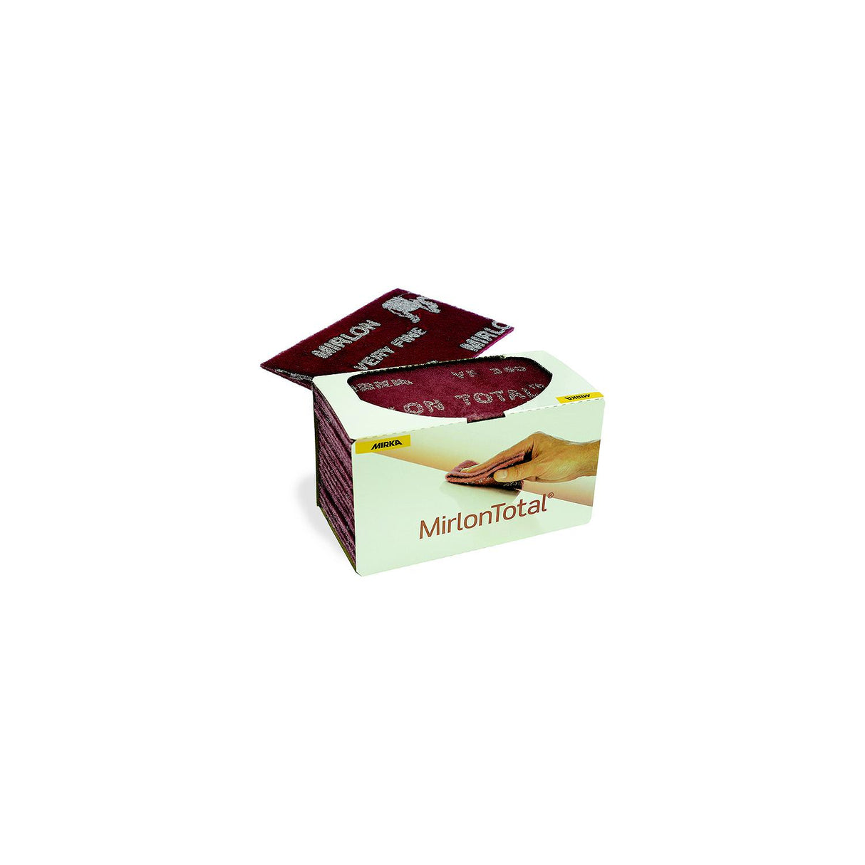 Mirlon 6" x 9" Maroon Scuff Pad