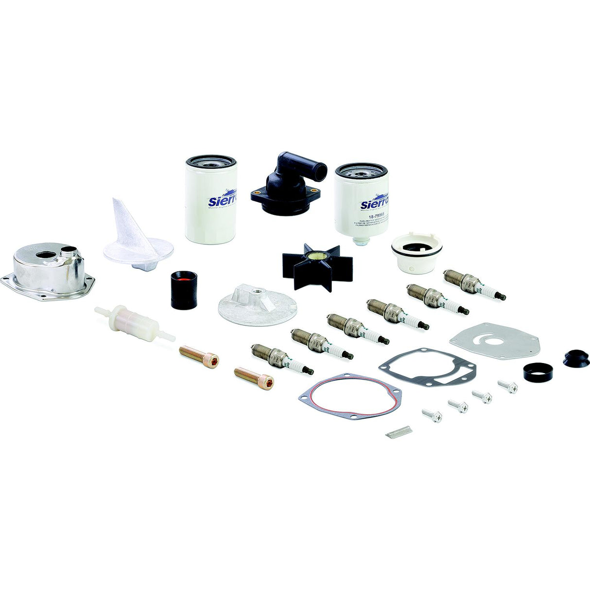 Sierra 9250 Outboard Maintenance Kit - Mercury 350-400 HP, 6-Cylinder, 4-Stroke Verado O/B's, Fits with S/N's 2B141617 and up