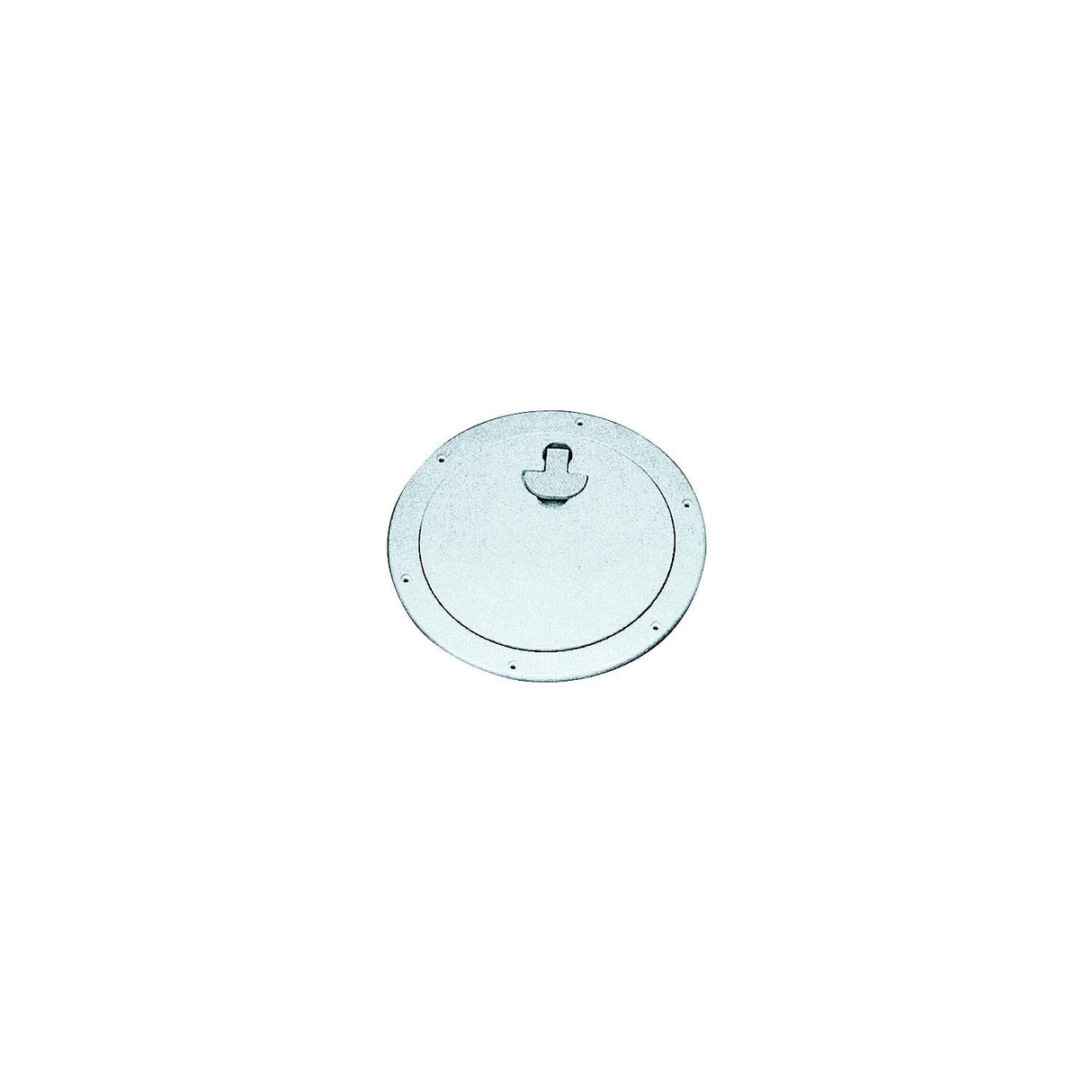 Deck Plate 8" Locking Stark White