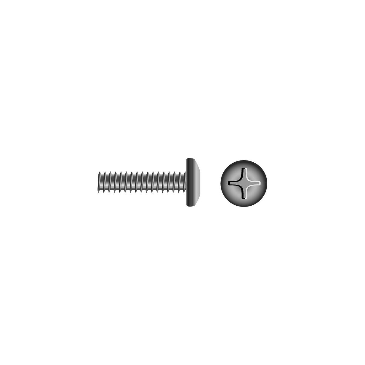 Seachoice Stainless Steel Phillips Machine Screw - Pan Head