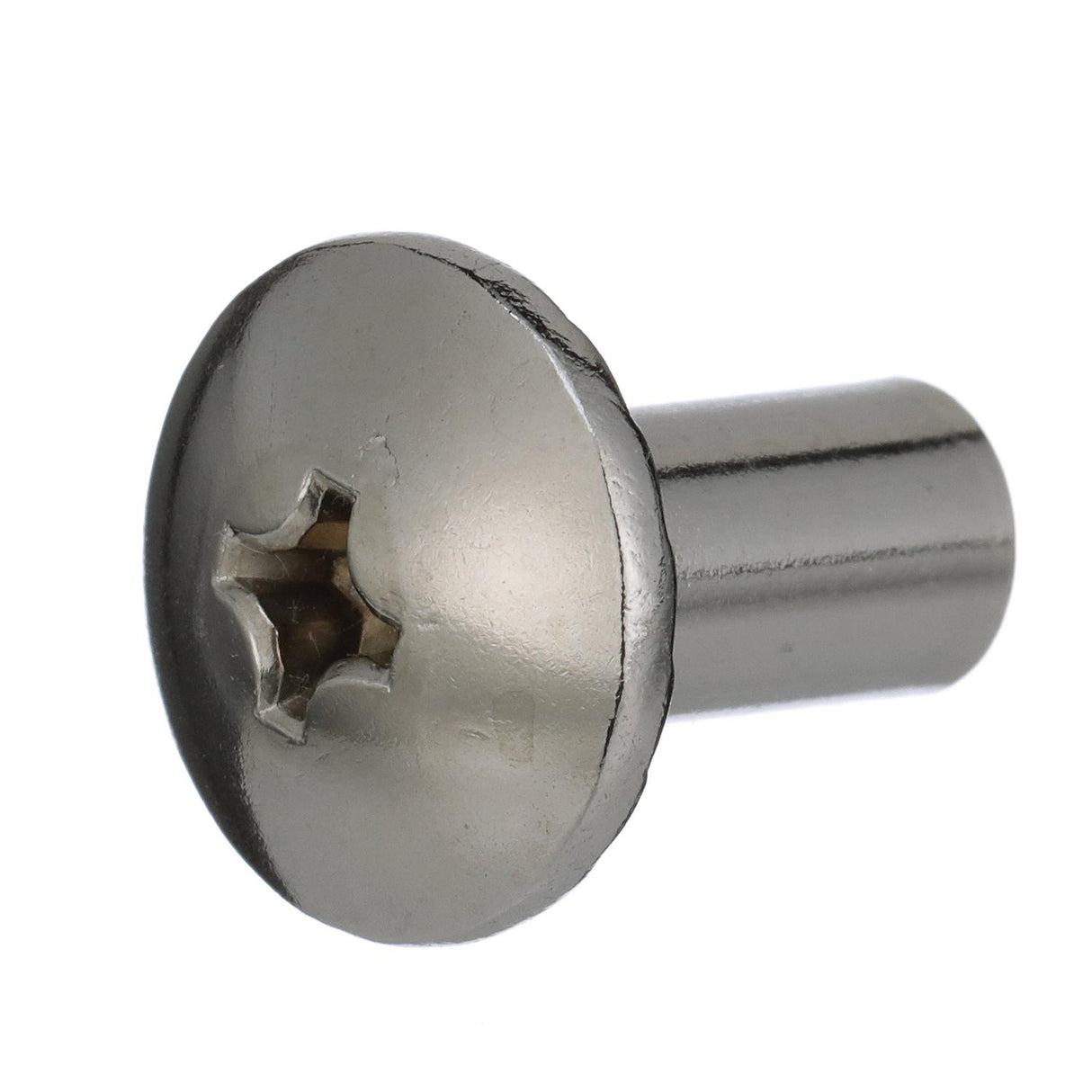 Seachoice 18-8 Stainless Steel Phillips Barrel Nuts w/ Truss Head, 1/4-20 X 5/8 In., Pack of 25