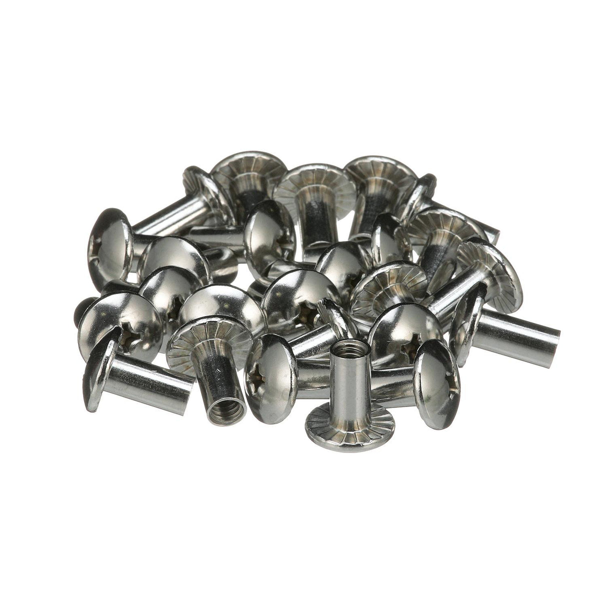 Seachoice 18-8 Stainless Steel Phillips Barrel Nuts w/ Truss Head, 1/4-20 X 5/8 In., Pack of 25