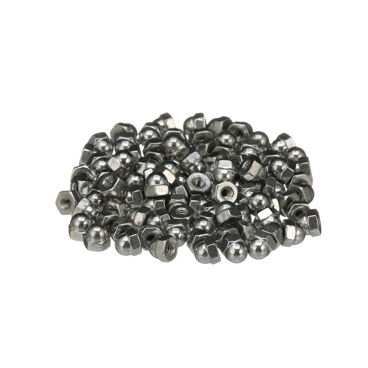 Seachoice 18-8 Stainless Steel Acorn Cap Nuts, 6-32 Size, Pack of 100