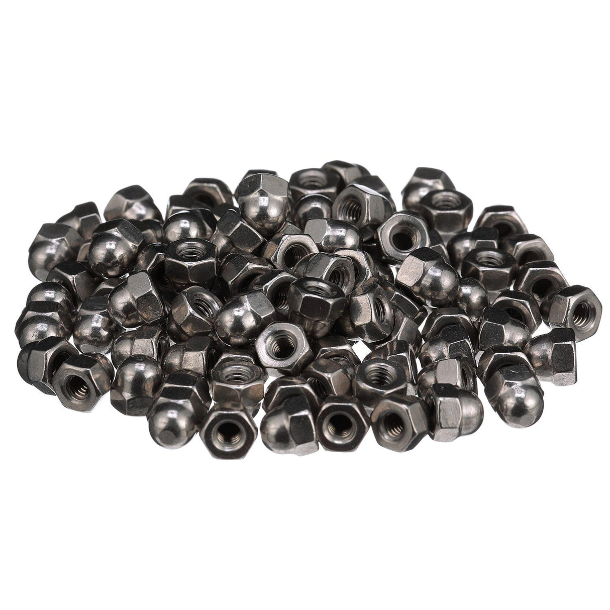 Seachoice 18-8 Stainless Steel Acorn Cap Nuts, 8-32 Size, Pack of 100