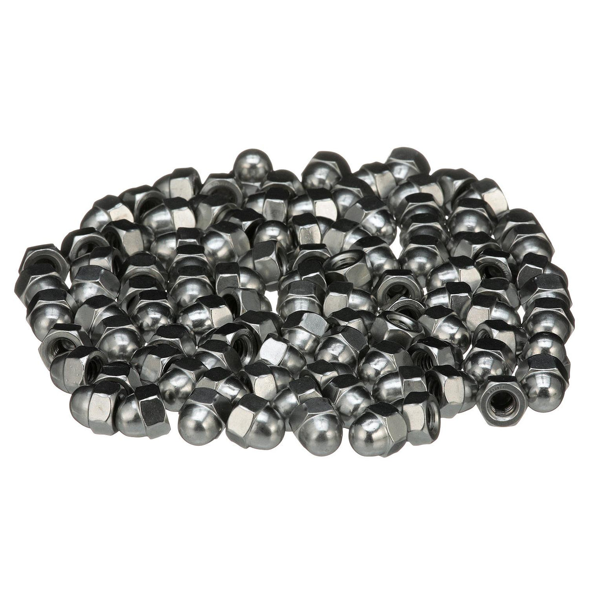 Seachoice 18-8 Stainless Steel Acorn Cap Nuts, 1/4-20 Size, Pack of 100