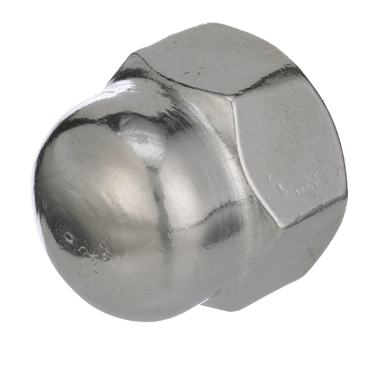Seachoice 18-8 Stainless Steel Acorn Cap Nuts, 1/2-13 Size, Pack of 10