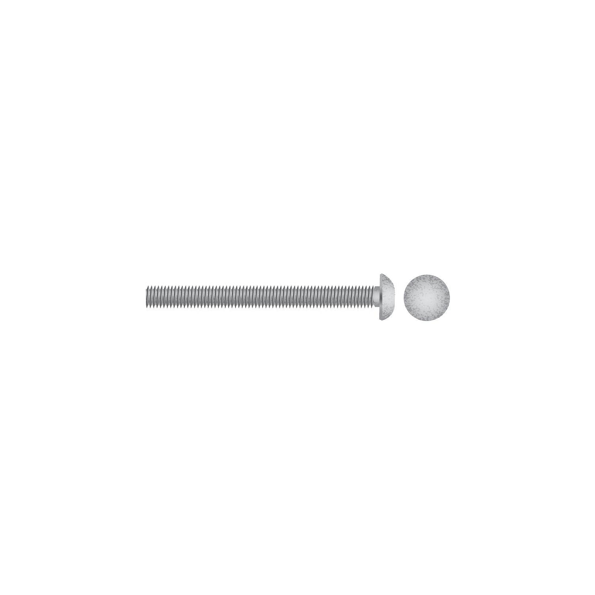 Carriage Bolt, 1/2"-13 x 5"
