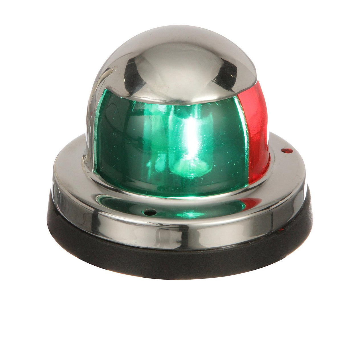Seachoice Bow Light Marine Navigation, Horizontal Mount, Stainless Steel, Bi-Color, for Boats Under 39 Feet