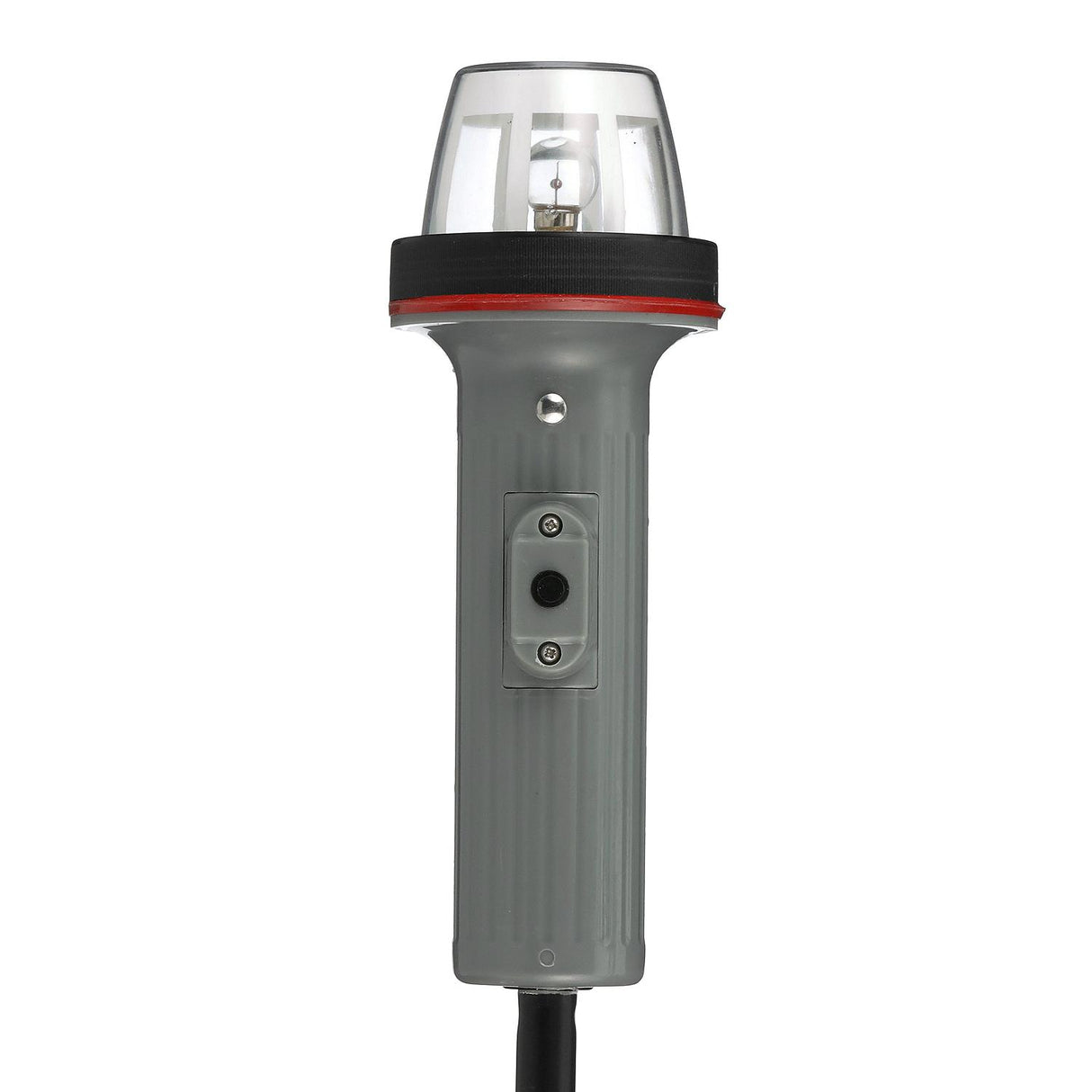 Seachoice Bi-Color Portable Battery-Operated Boat Navigation Stern Light, Horizontal Clamp Mount
