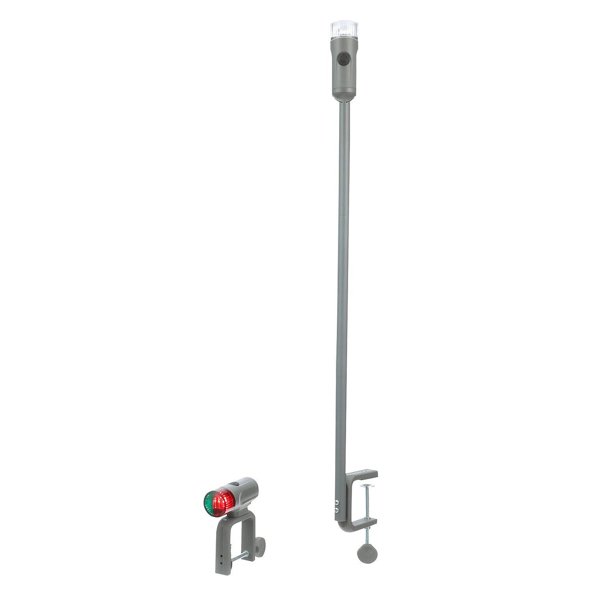 Seachoice Portable Battery-Operated LED Navigation Light Kit, Red/Green Bow Light, White Stern Light