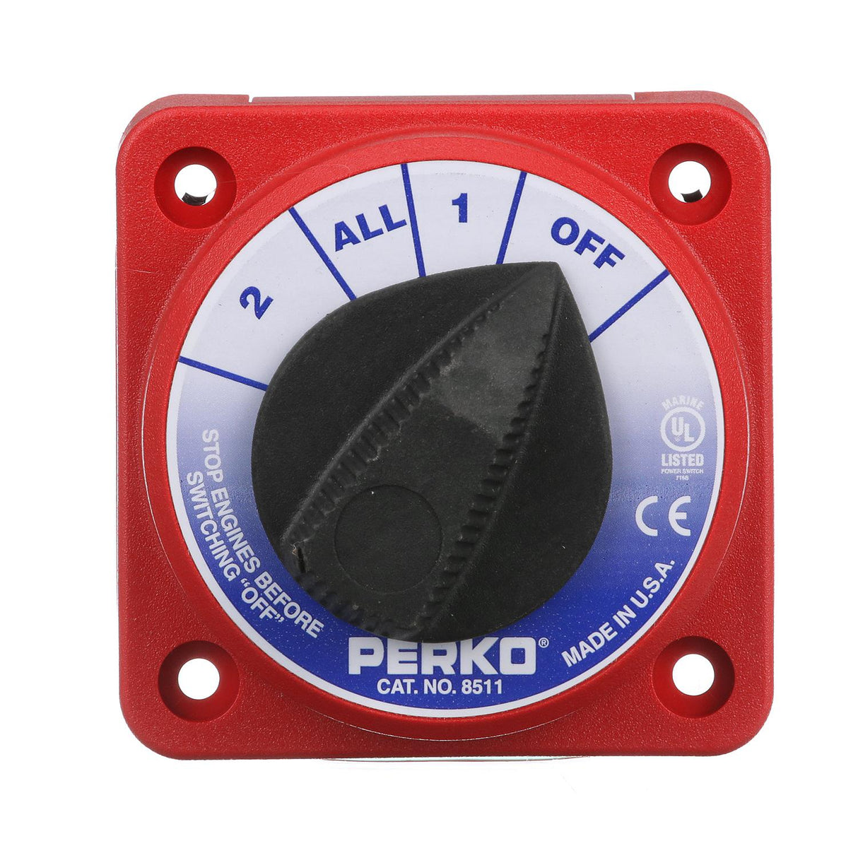Seachoice Battery Select Switch, Compact, Disconnect Isolator Cutoff, Dual, 12 -50V