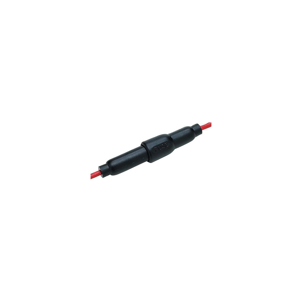 Seachoice in-Line Fuse Holder with Spare Fuse Compartment, Waterproof, 30 Amp Fuse