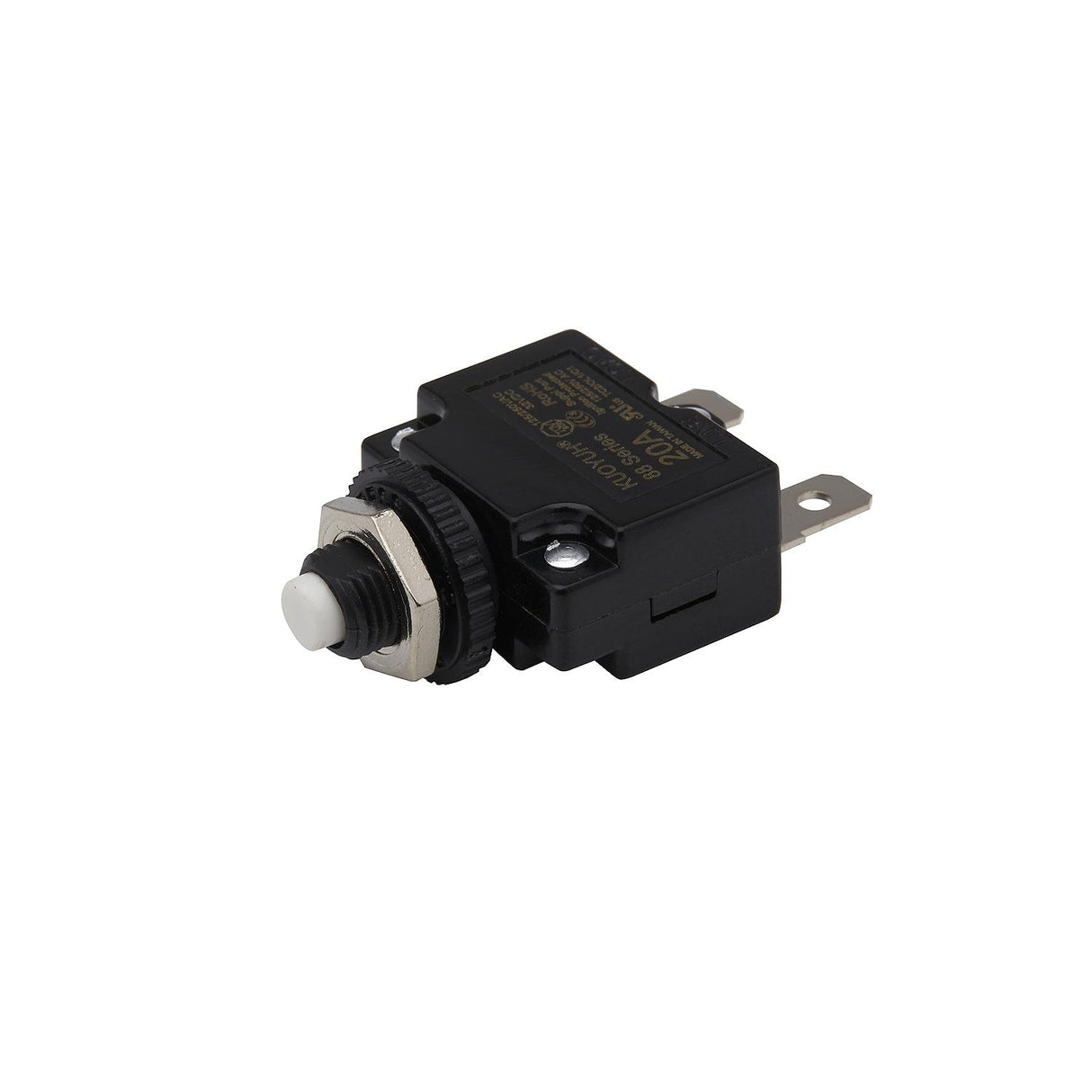 Seachoice Mini Push to Reset Circuit Breaker, 20 AMP