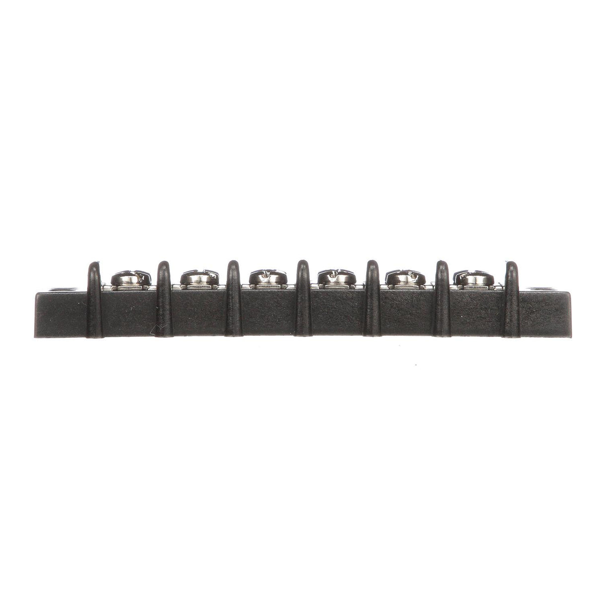 Seachoice 13571 Terminal Block, 6-Gang, Nickel Plated Brass Terminals
