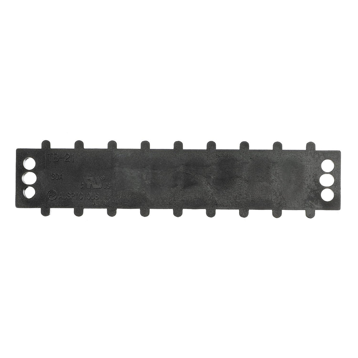 Seachoice 13581 Terminal Block, 8-Gang, Brass Clips and Contacts