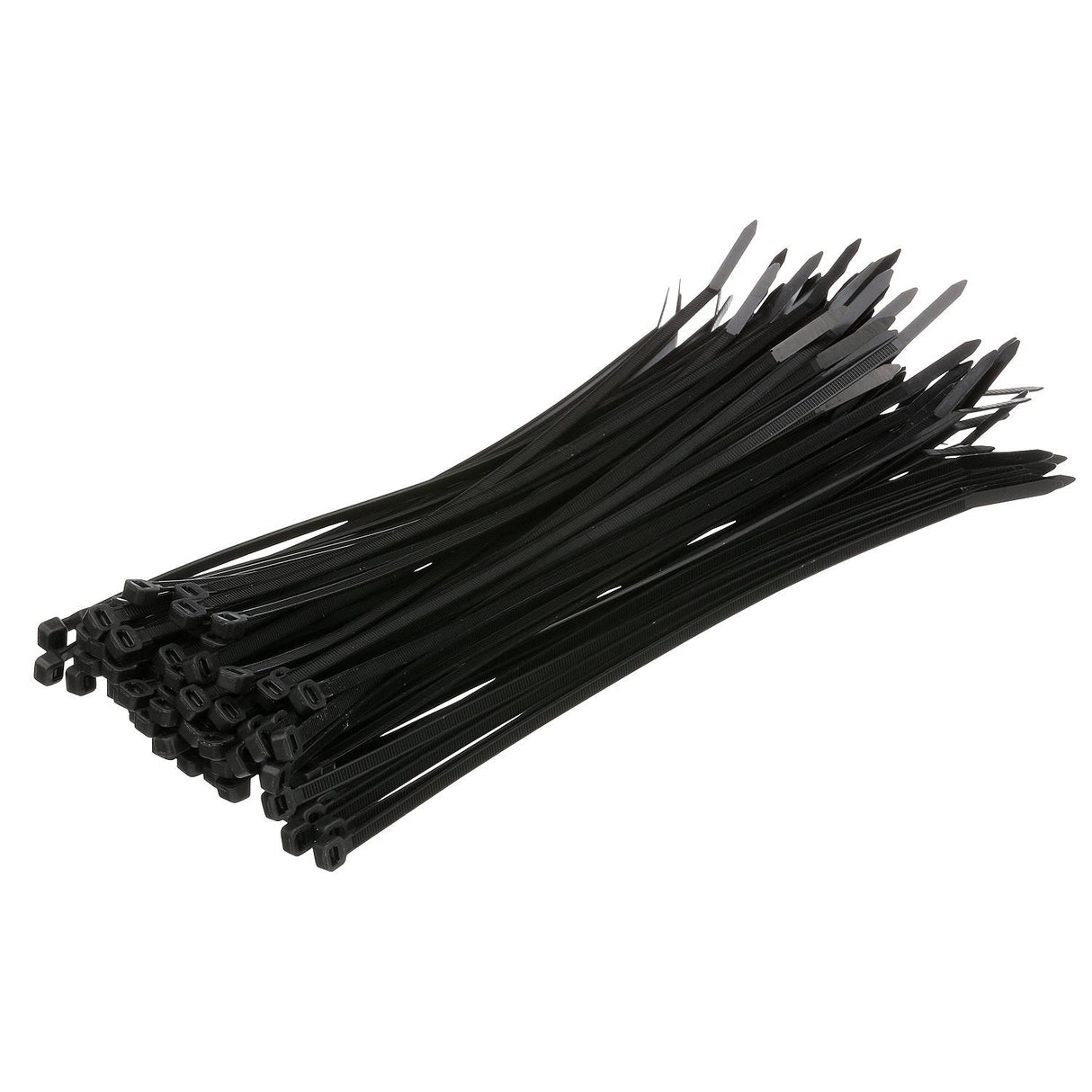 Seachoice 14081 Cable Ties, 11 in. Long, 50 Lbs. Max Load, UV Black, Pack of 500