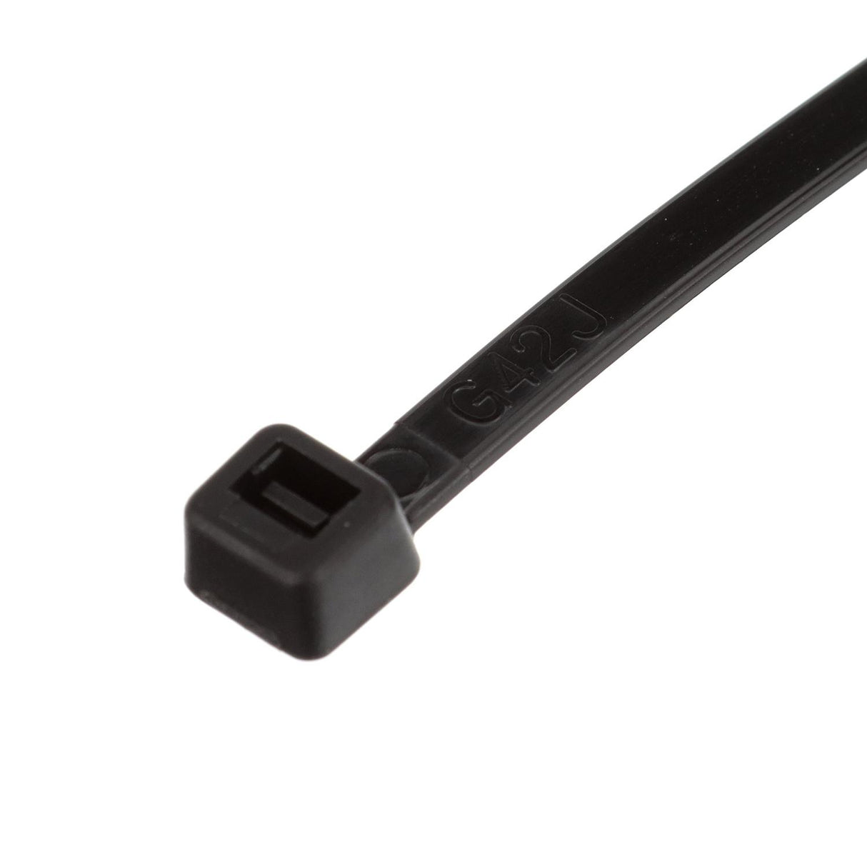 Seachoice Cable Ties, 8 In. Long, 50 Lbs. Max Load, UV Black, Pack of 100