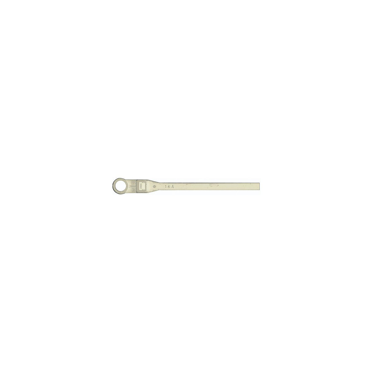 8" Nylon Mounting Cable Tie, 25 Pcs. Natural