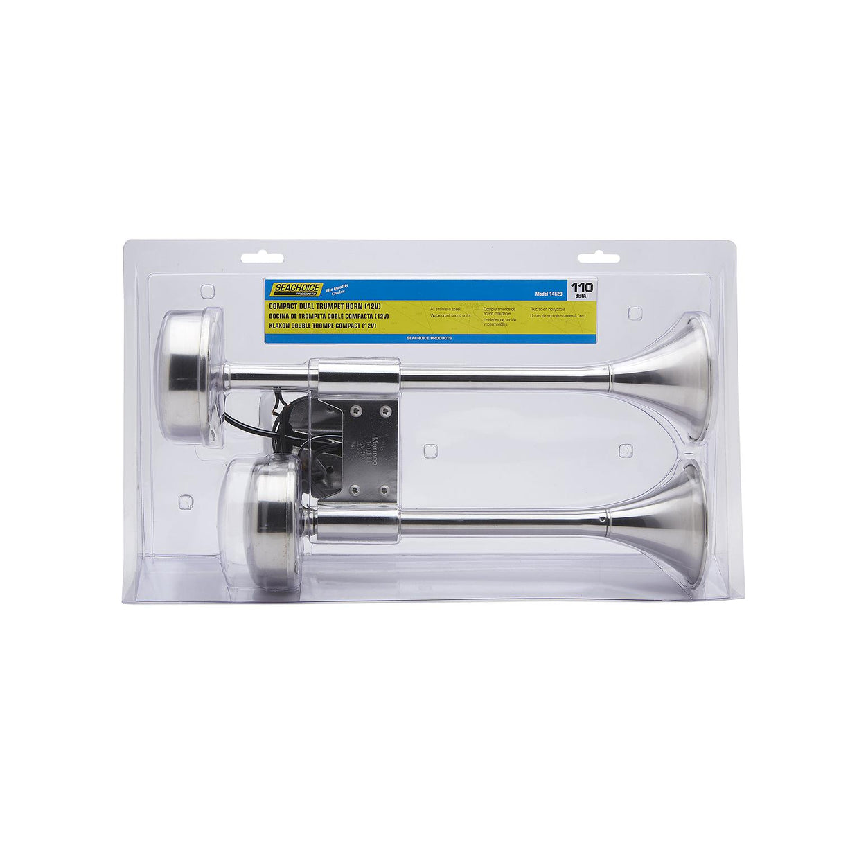 Seachoice Compact Dual Trumpet Electric Horn