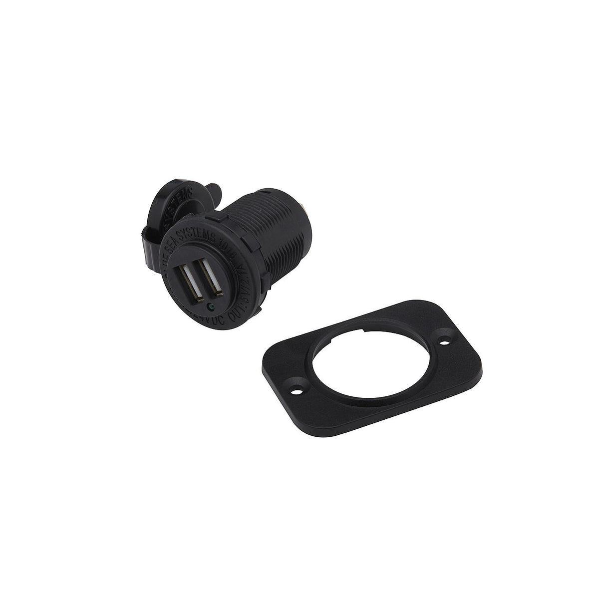 Seachoice Dual USB Charger, 12V, Accessory Socket Boat