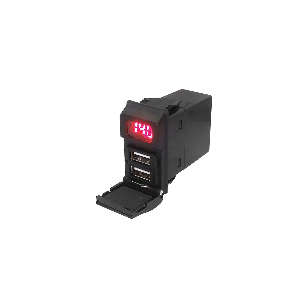 Seachoice Dual USB Voltmeter, 12-24V