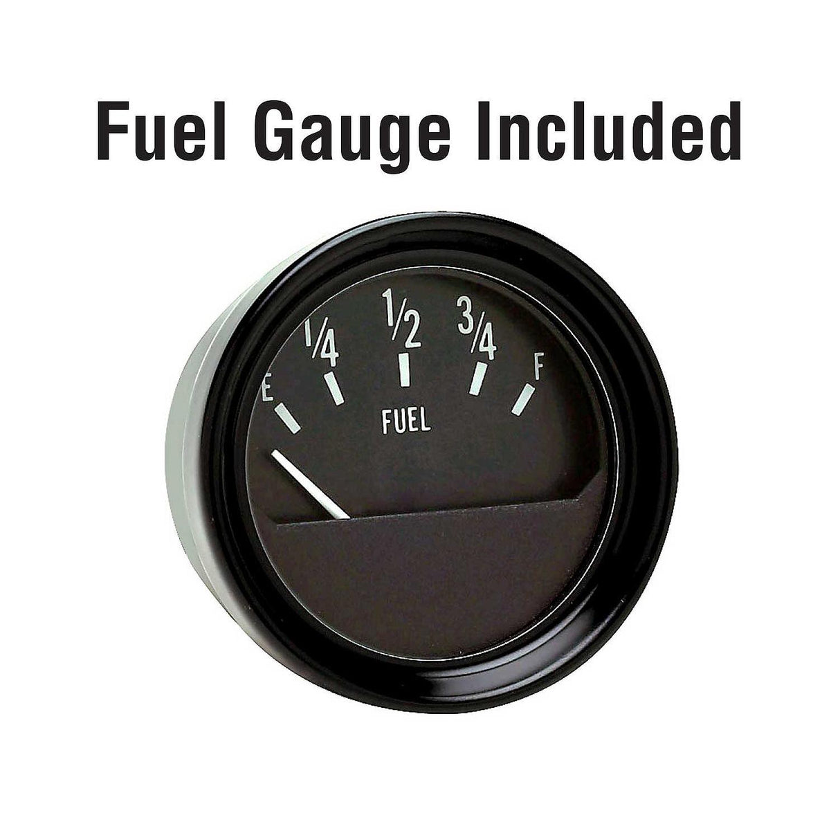 Seachoice Boat Fuel Gauge Kit, Includes Gauge and in-Tank Equipment