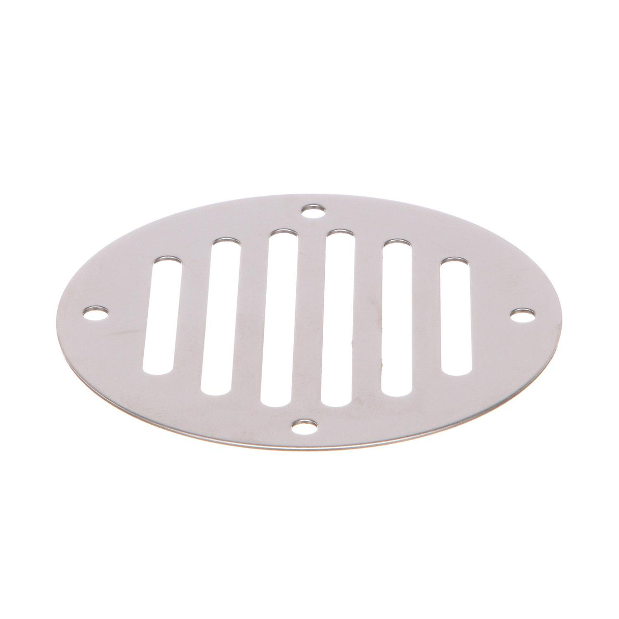 Seachoice Round Ventilator Cover, 3-1/4 In. Diameter, Will Cover Holes Up to 2-1/2 In., Stamped Stainless Steel