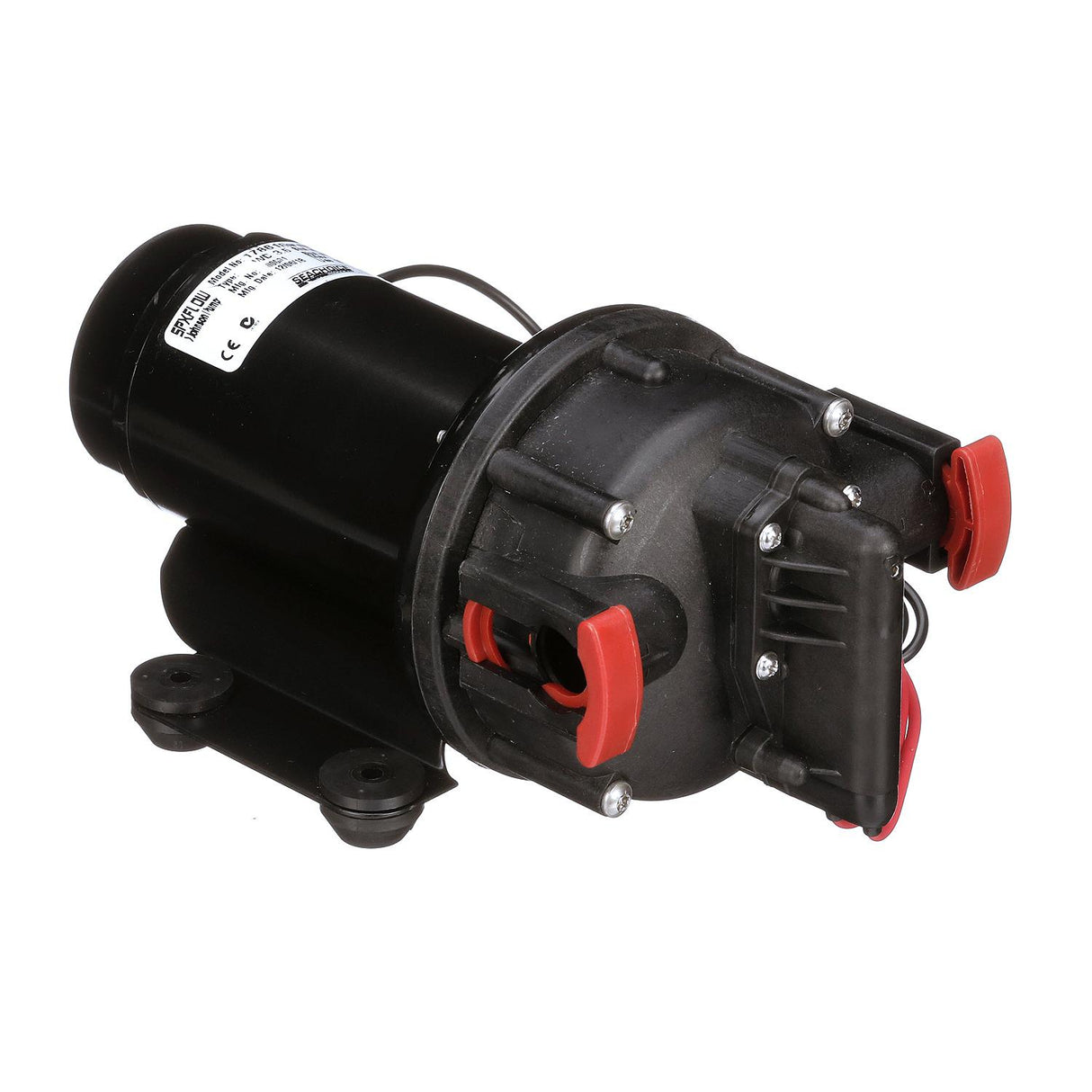 Seachoice Wash Down System Pump, 3.5 GPM Max @ 41 PSI, 12V DC, Includes Spray Nozzle and Inlet Strainer