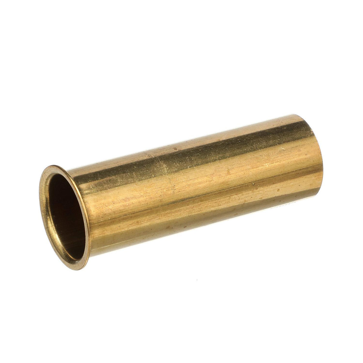 Seachoice 19111 Brass Drain Tube, 6 in. Long, 1 in. ID, 90-Degree Flange One End