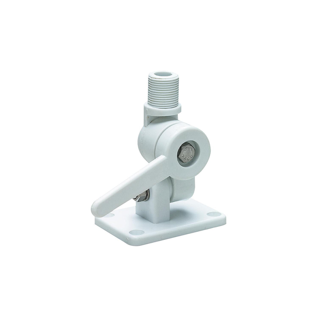 Seachoice 4-Way Nylon Antenna Ratchet Mounting Kit, White Finish