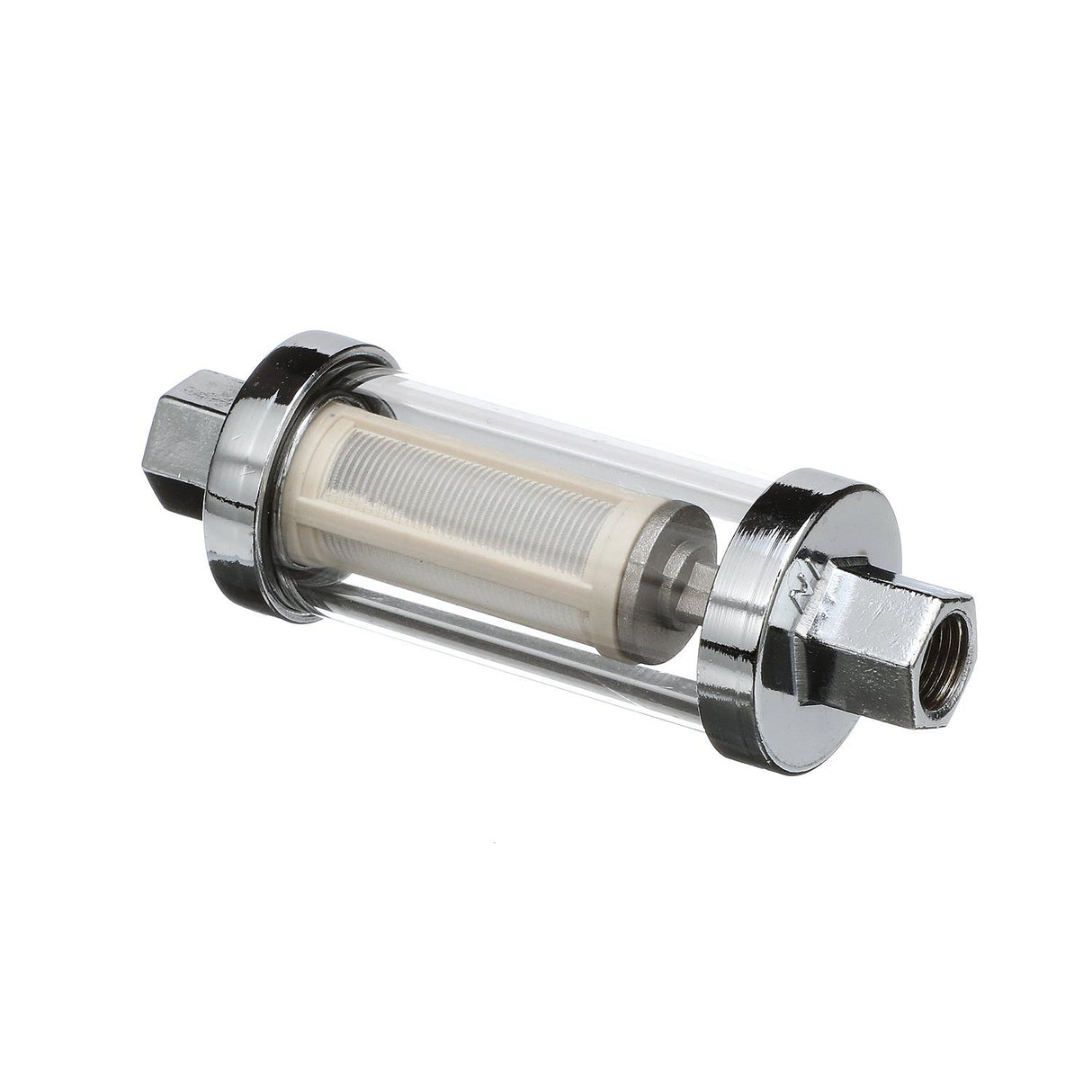 Seachoice in-Line Fuel Filter, Clear Body, Universal Fit