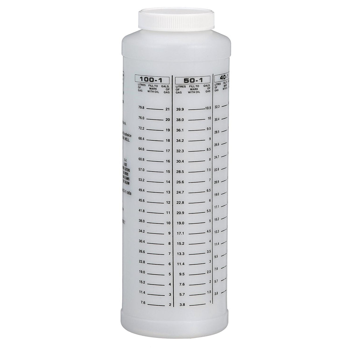 Seachoice 2-Cycle Engine, Oil to Gas Measuring Container, 32 Oz., Wide Mouth Bottle