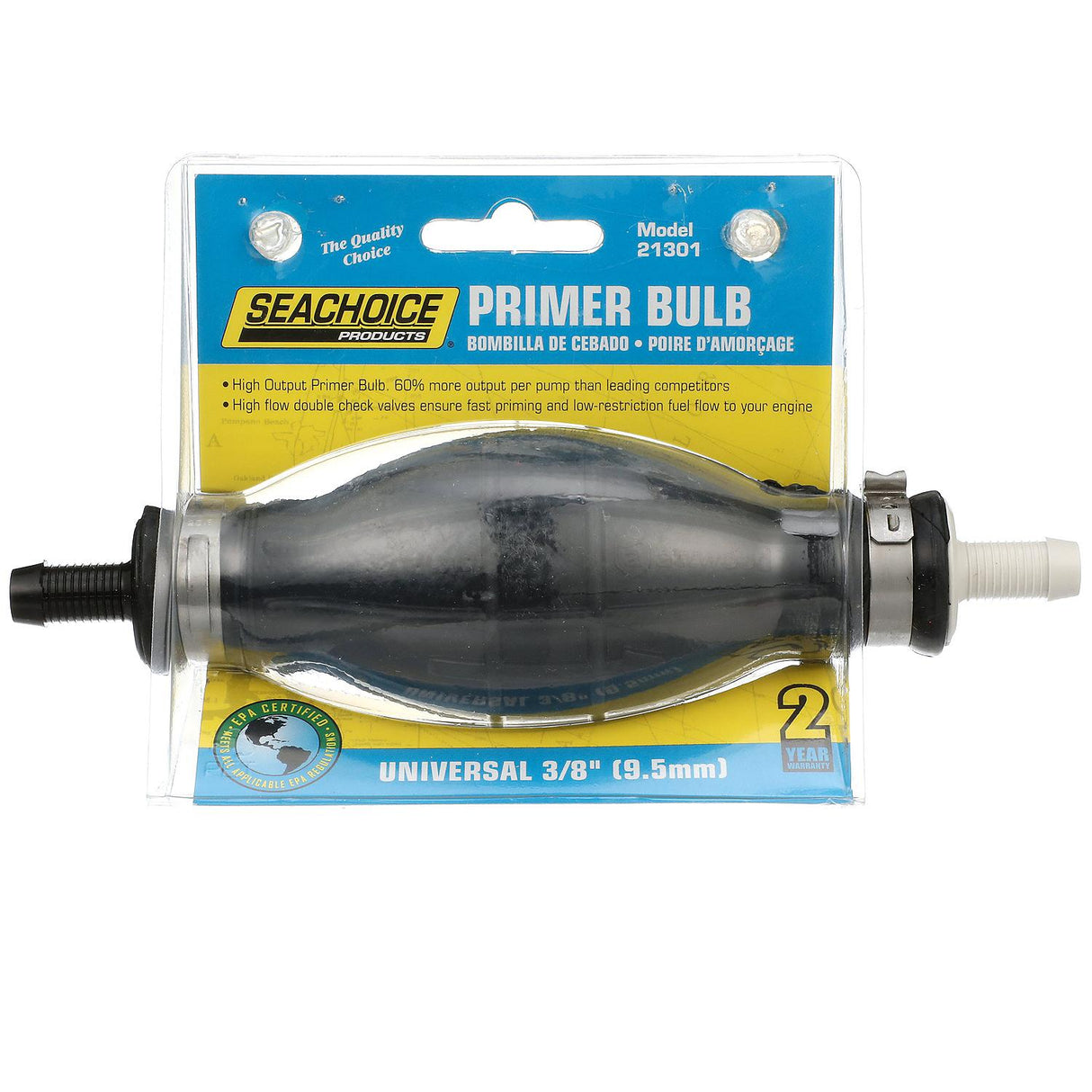 Seachoice Primer Bulb, 3/8 In., Fuel
