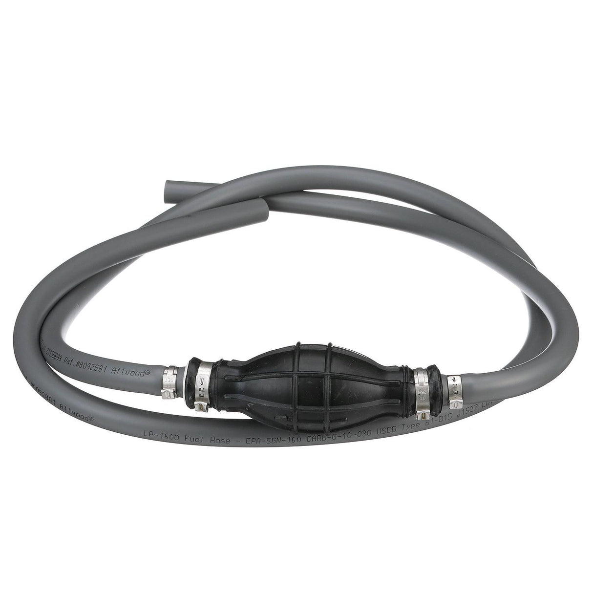 Seachoice 21361 Low Permeation Fuel Line Kit With High-Output Primer Bulb, Universal Fit, 3/8 In. X 7 Ft.