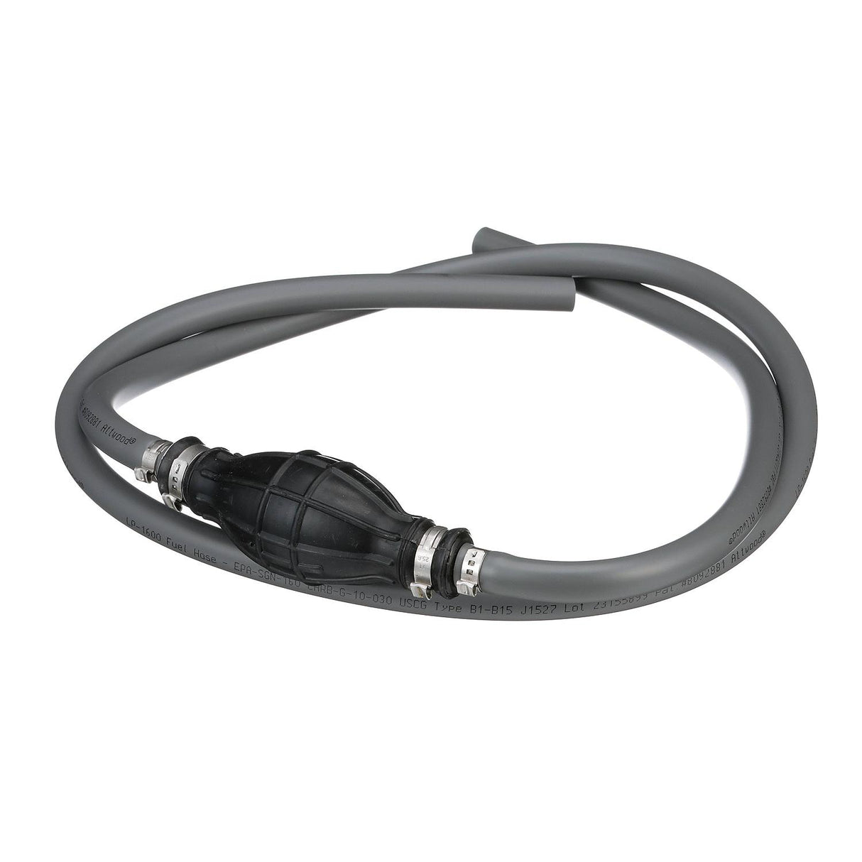 Seachoice 21361 Low Permeation Fuel Line Kit With High-Output Primer Bulb, Universal Fit, 3/8 In. X 7 Ft.