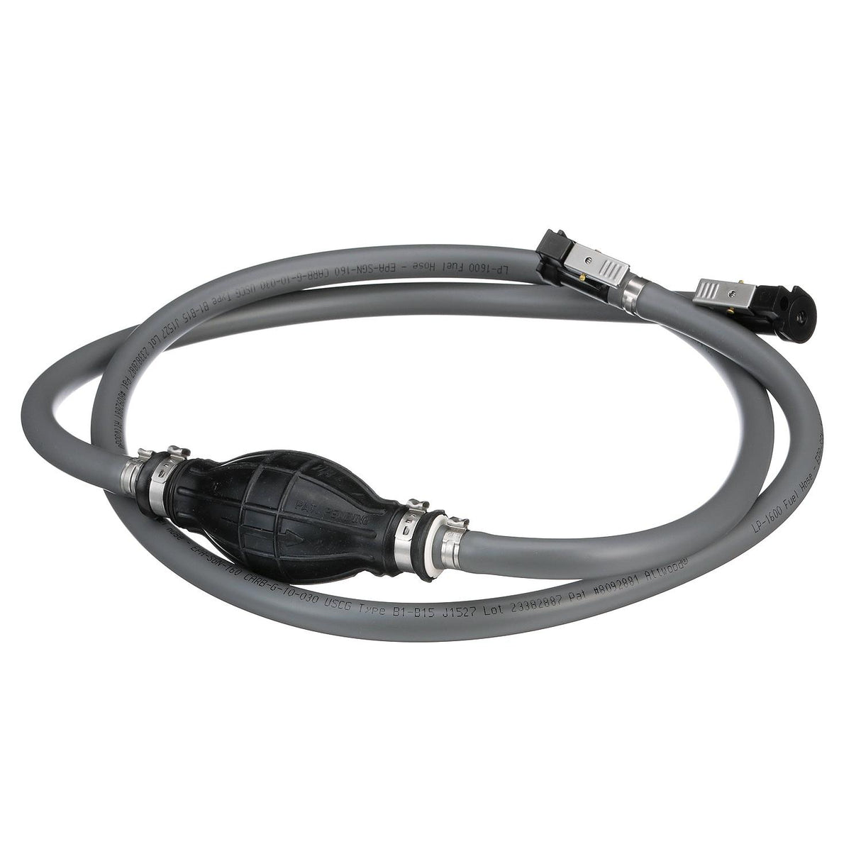 Seachoice 21371 Low Permeation Fuel Line Kit With High-Output Primer Bulb, Johnson/Evinrude, 3/8 In. X 7 Ft.