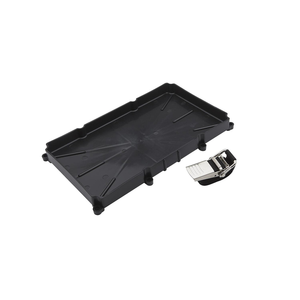 Seachoice Battery Tray With Stainless Steel Buck, Group 27