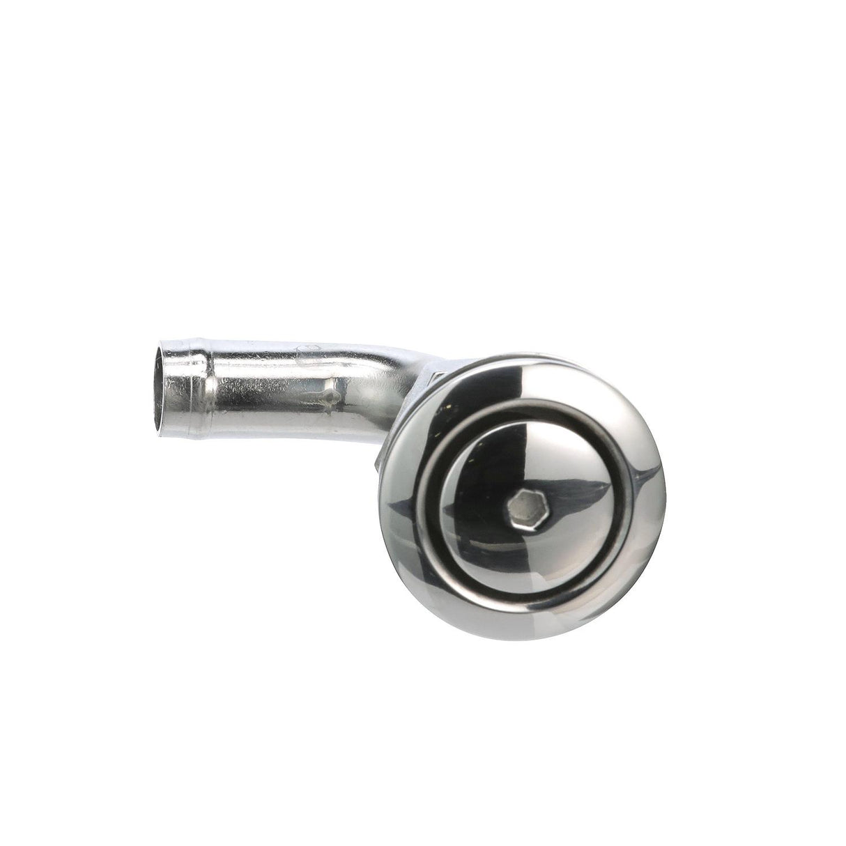 Seachoice 23061 Fuel Tank Vent, Stainless Steel, 5/8 In., 90 Degree, Corrosion-Resistant