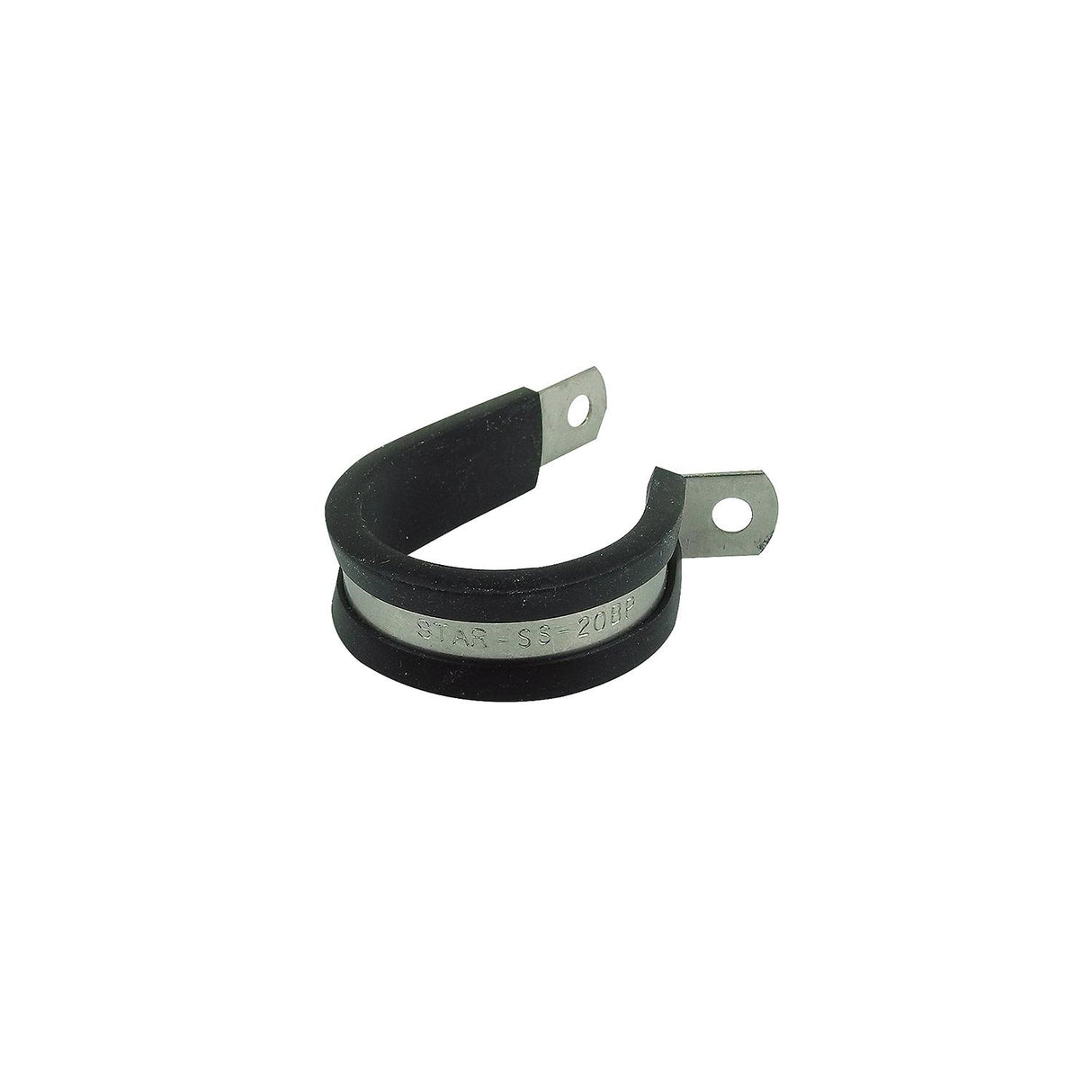 Seachoice Stainless Steel Cushion Clamp, 1-1/4 In.. EPDM