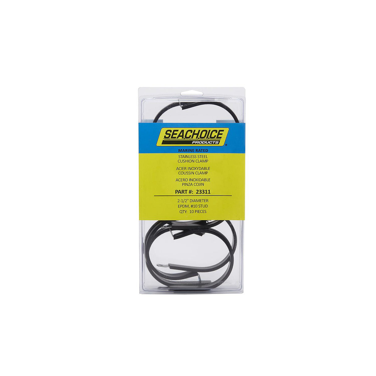 Seachoice Stainless Steel Cushion Cable Clamp, 2-1/2 In.