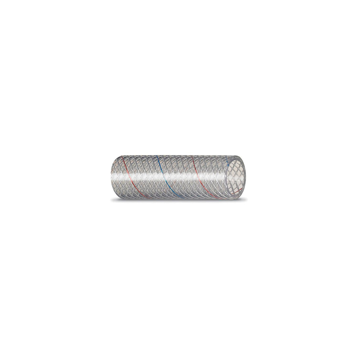 Seachoice 23541 Clear Reinforced PVC Tubing w/Red & Blue Tracer - 162 Series
3/8" x 50'