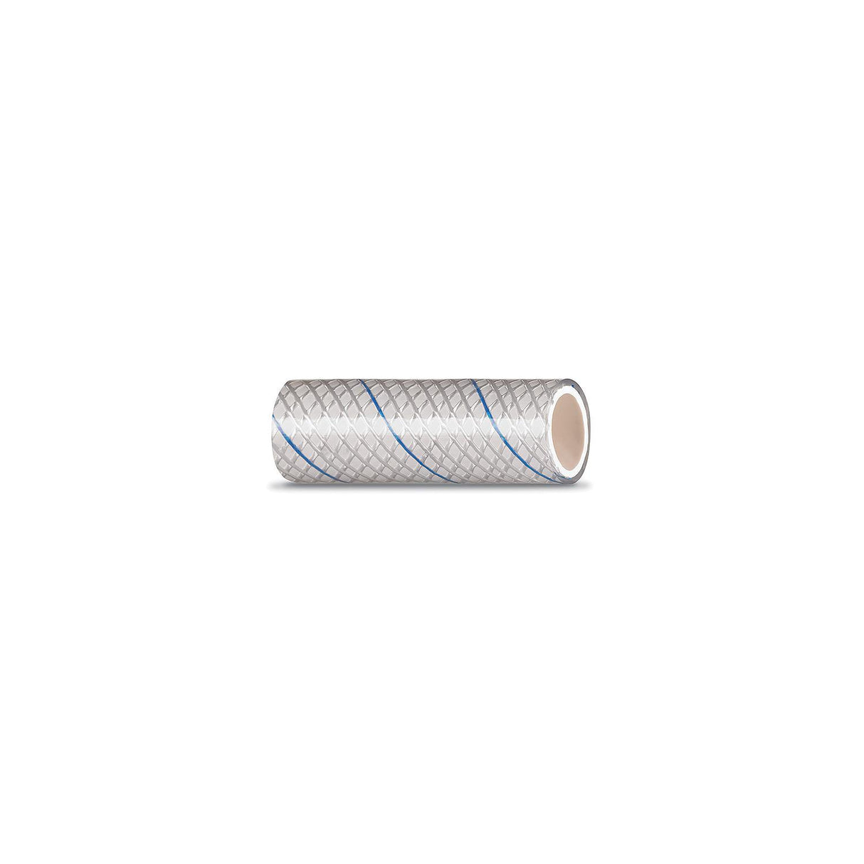 Seachoice 23561 Clear Reinforced PVC Tubing w/Blue Tracer - 164 Series
1/2" x 25'