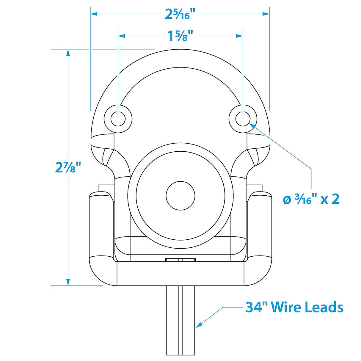 Seachoice Foot Control Switch For Manually Operated Trolling Motors, Rated Up to 50 Amps DC
