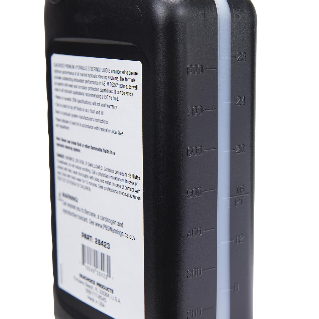 Seachoice 28423 Hydraulic Steering Fluid - Synthetic Blend, ISO 15, 1 Qt.