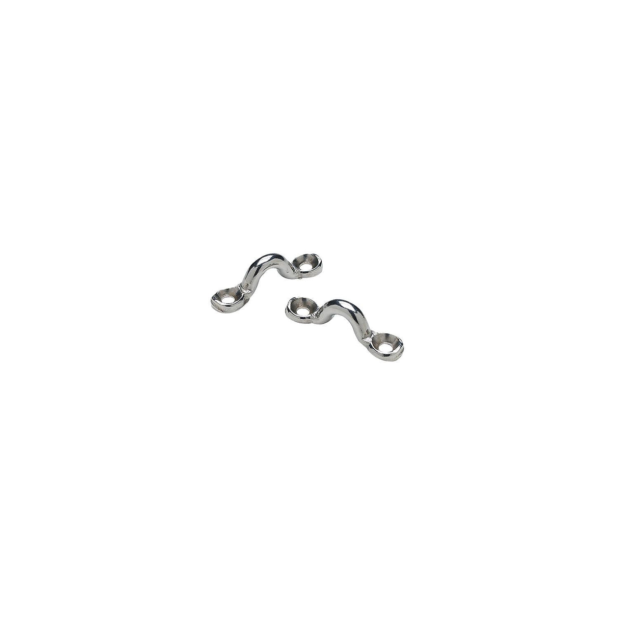 Seachoice Multi-Purpose Forged Stainless Steel 3/8 In. Eye Straps, Set of 4