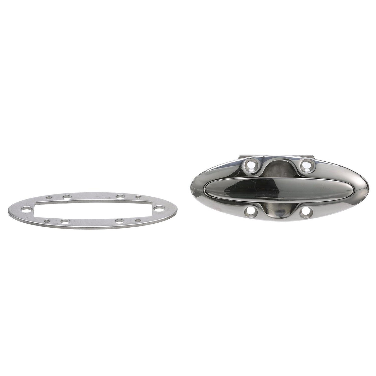 Seachoice 316 Cast Stainless Steel Pull Up Cleat, Flush Mount, 4-1/2 in. Long