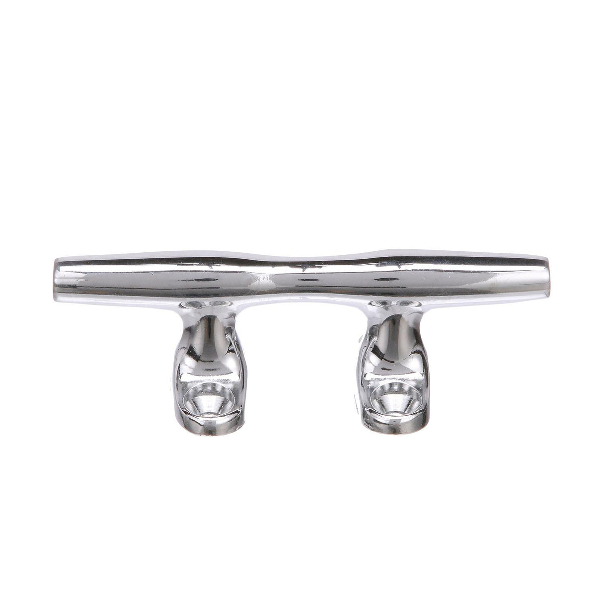 Seachoice Hollow Base Cleat, Chrome-Plated Zinc, 4 in. Long