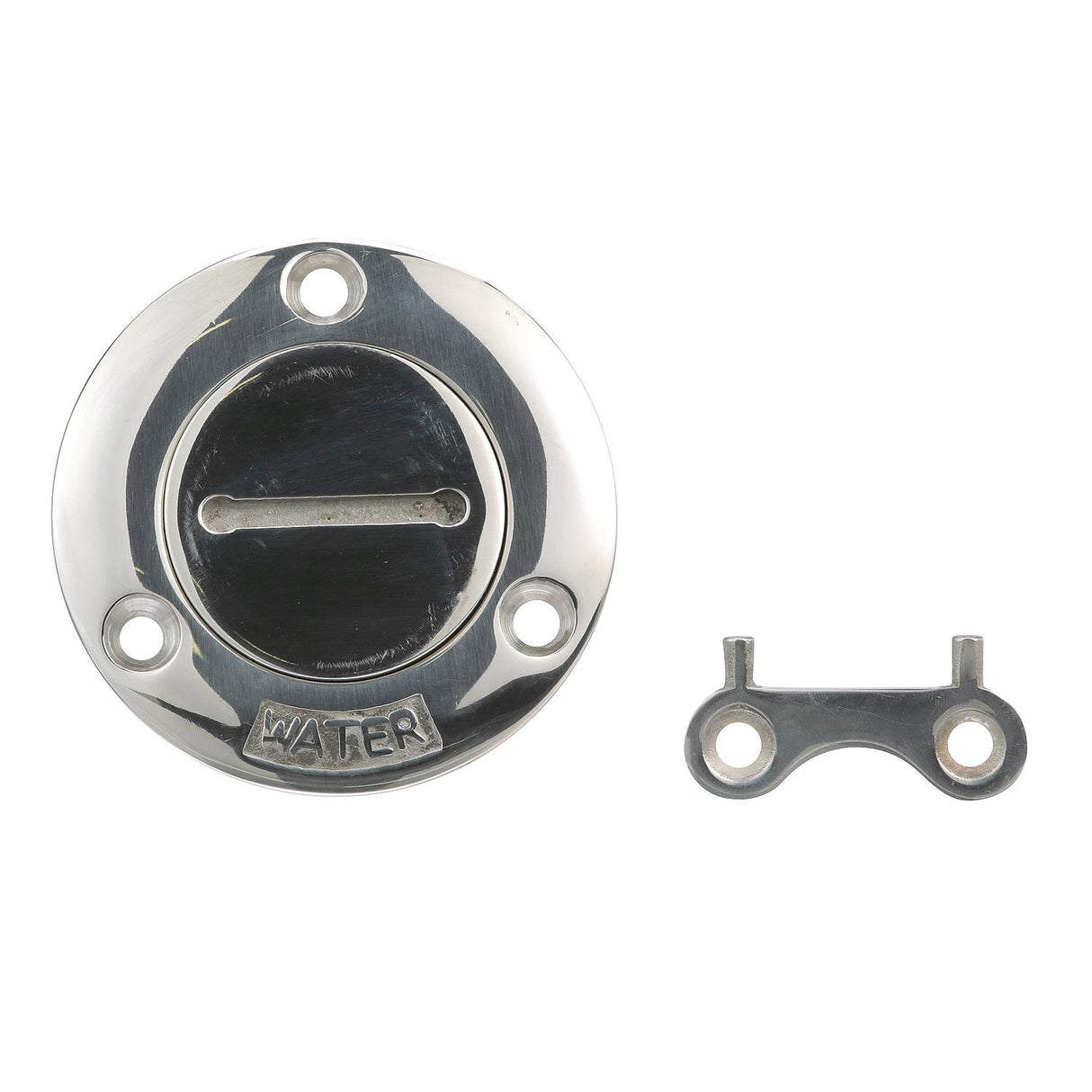 Seachoice Corrosion-Resistant Cast 316 Stainless Steel Deck Fill, Water Fill w/ Cap