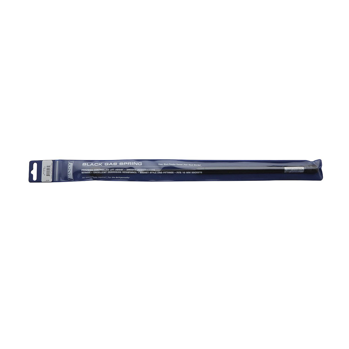 Seachoice Black Gas Spring, 20 In. Compressed-12 In. Extended, 30 Pounds of Force