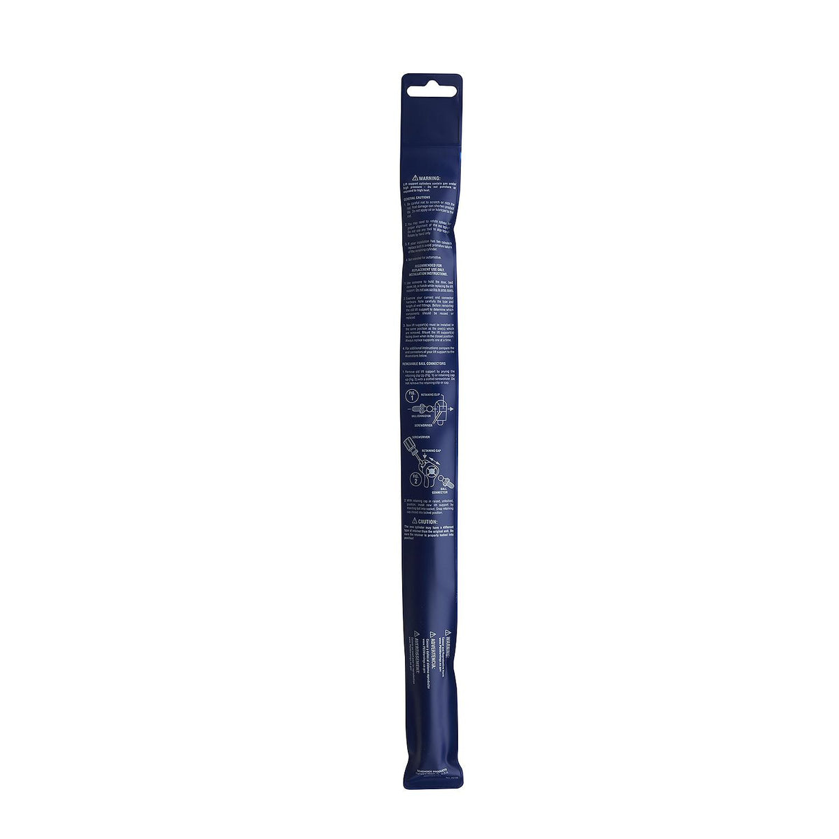 Seachoice Black Gas Spring, 20 In. Compressed-12 In. Extended, 90 Pounds of Force